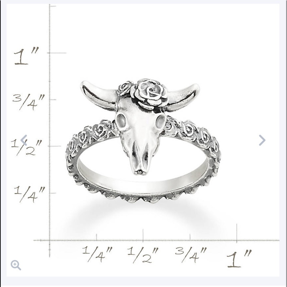 James Avery Desert Rose ring